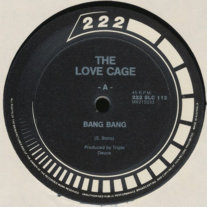 The Love Cage : Bang Bang (12", Ltd)