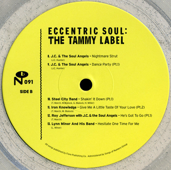 Various : Eccentric Soul: The Tammy Label (LP, Comp, Tra)