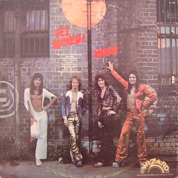 Hush (7) : Get Rocked! (LP, Album)