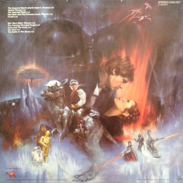 John Williams (4), The London Symphony Orchestra* : Star Wars: The Empire Strikes Back (The Original Soundtrack From The Motion Picture) (LP, Album)