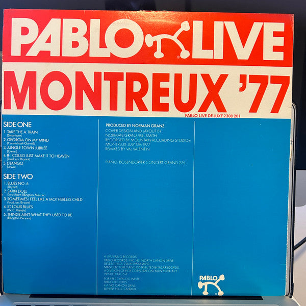 Ray Bryant : Montreux '77 (LP, Album)