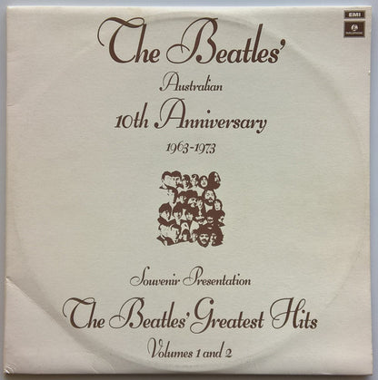 The Beatles : Greatest Hits Volume 1 And 2 (2xLP, Comp, Ltd)