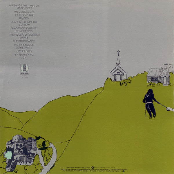 Joni Mitchell : The Hissing Of Summer Lawns (LP, Album, Gat)