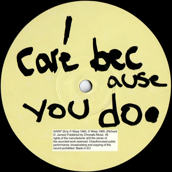 Aphex Twin : ...I Care Because You Do (2xLP, Album, Bioplastic, RE, RP)