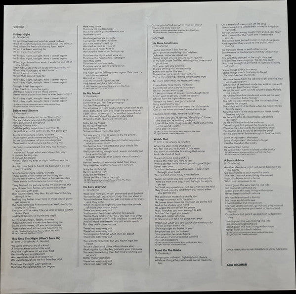 Iron City Houserockers : Blood On The Bricks (LP, Album)