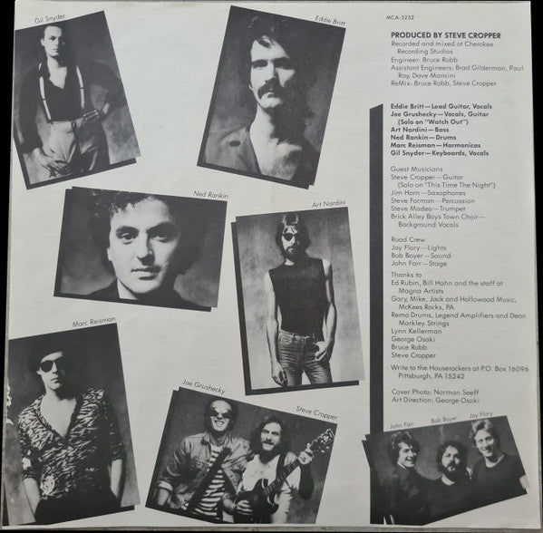 Iron City Houserockers : Blood On The Bricks (LP, Album)