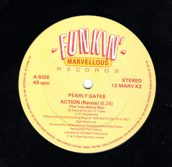 Pearly Gates : Action (12")