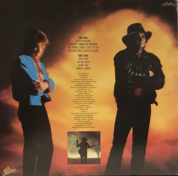 Stevie Ray Vaughan & Double Trouble : Couldn't Stand The Weather (LP, Album)