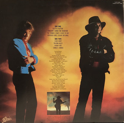 Stevie Ray Vaughan & Double Trouble : Couldn't Stand The Weather (LP, Album)