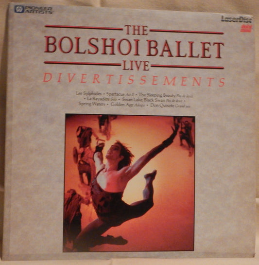 Bolshoi Ballet : Divertissements (2xLaserdisc, 12", NTSC, Thr)