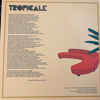 Various : Tropicale – When La Dolce Vita Discovered Exotica, Calypso, Mambo, Samba And Other Tropical Rhythms (1959-1969) (2xLP, Comp)