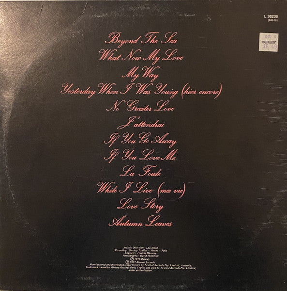 Raymond Lefèvre Et Son Grand Orchestre : French Love Songs (LP, Album)