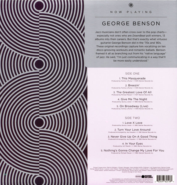George Benson : Now Playing (LP, Comp, Ltd, Sea)