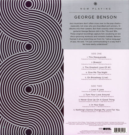 George Benson : Now Playing (LP, Comp, Ltd, Sea)