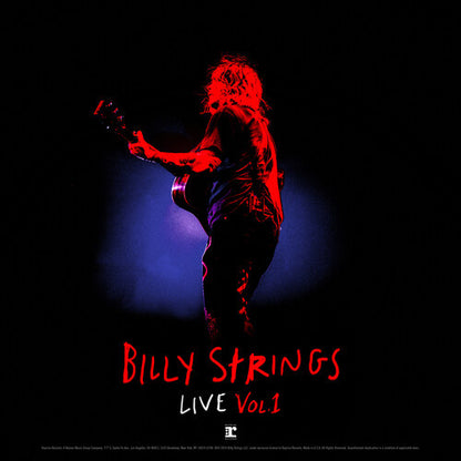 Billy Strings : Live Vol. 1 (2xLP, Album, 180)