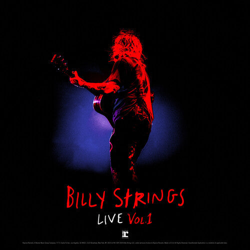 Billy Strings : Live Vol. 1 (2xLP, Album, 180)