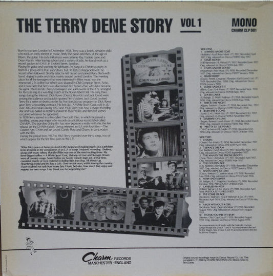 Terry Dene : The Terry Dene Story Vol. 1 (LP, Comp, Mono)
