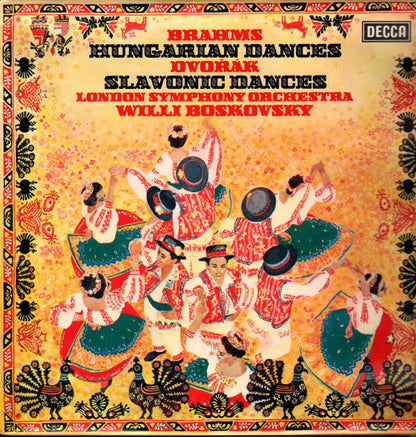 Brahms* / Dvořák* - London Symphony Orchestra, Willi Boskovsky : Hungarian Dances / Slavonic Dances (LP)