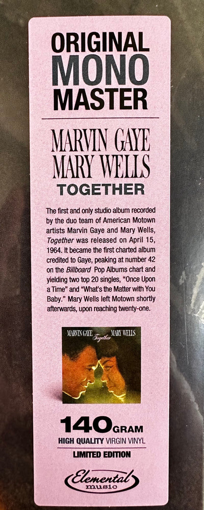 Marvin Gaye, Mary Wells : Together (LP, Album, Mono, Ltd, RE, 140)
