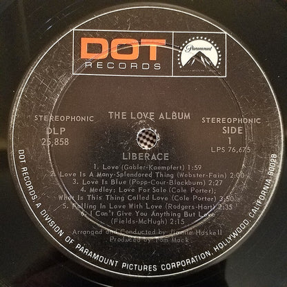 Liberace : The Love Album (LP)