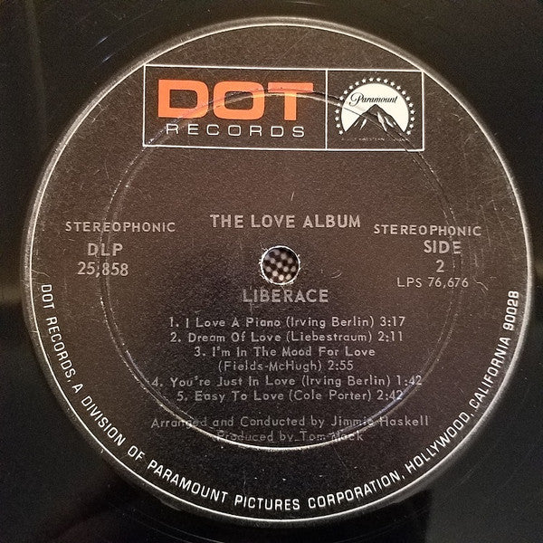 Liberace : The Love Album (LP)