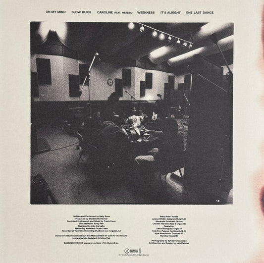 Baby Rose (2) : Slow Burn (12", EP, Ltd, Cle)