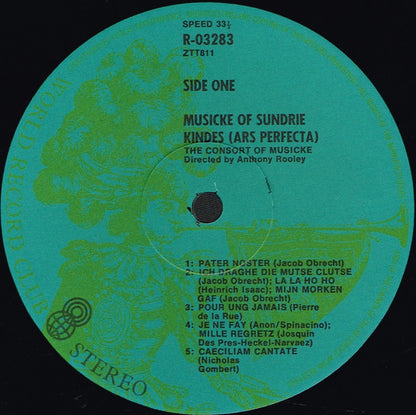 The Consort Of Musicke : Musicke Of Sundrie Kindes (4xLP, Album, Club + Box)