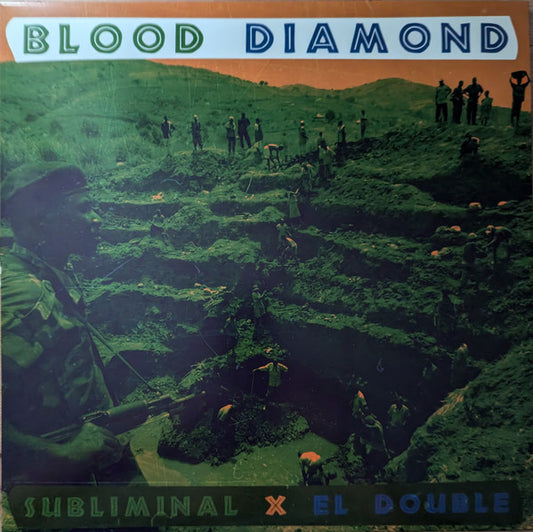Subliminal (15) X El Double : Blood Diamond (LP, Blu)