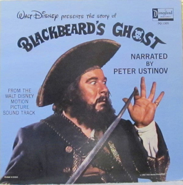Peter Ustinov And Dean Jones (7) And Suzanne Pleshette : Walt Disney Presents The Story Of Blackbeard's Ghost (LP)