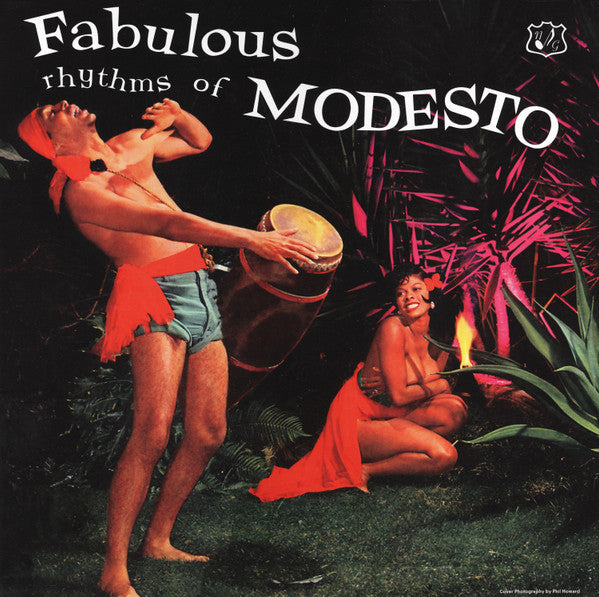 Modesto Duran : Fabulous Rhythms Of Modesto (LP, Album, RE, Red)
