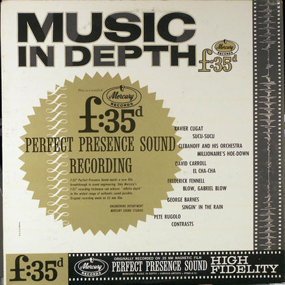 Various : Music In Depth F:35d (LP, Comp, Mono)