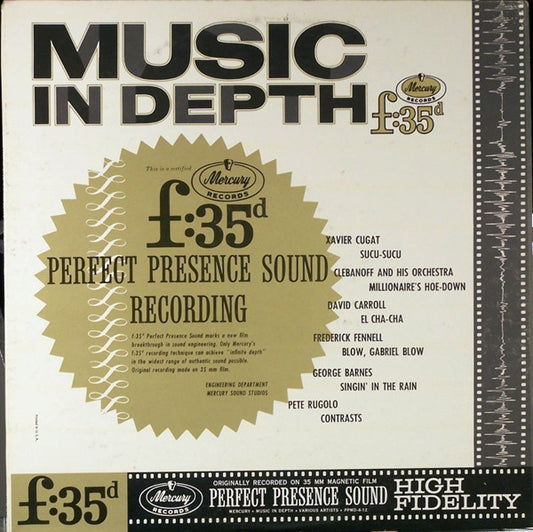 Various : Music In Depth F:35d (LP, Comp, Mono)