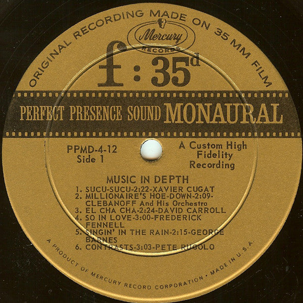 Various : Music In Depth F:35d (LP, Comp, Mono)