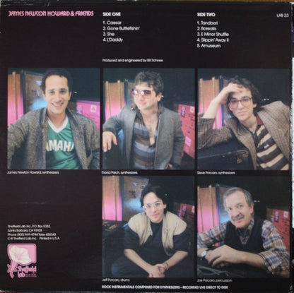 James Newton Howard & Friends : James Newton Howard & Friends (LP, Album, Ltd, Dir)