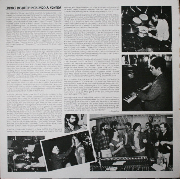 James Newton Howard & Friends : James Newton Howard & Friends (LP, Album, Ltd, Dir)