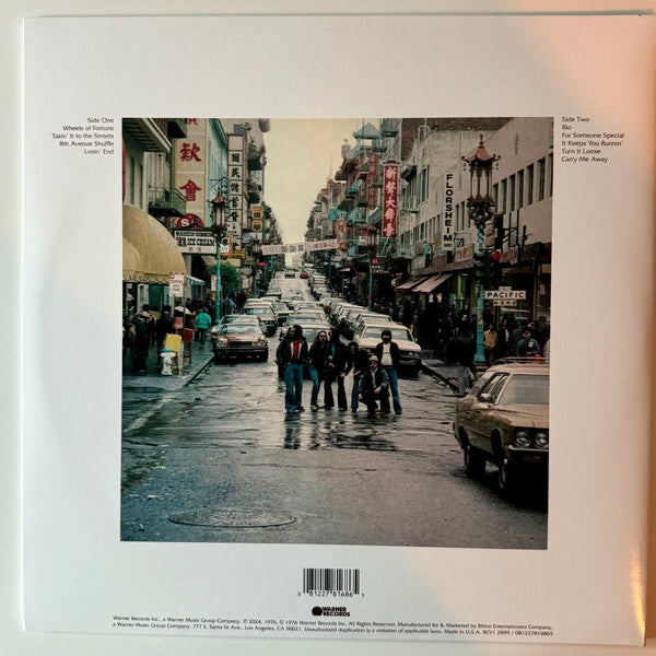 The Doobie Brothers : Takin' It To The Streets (LP, Album, Ltd, RE, Sea)