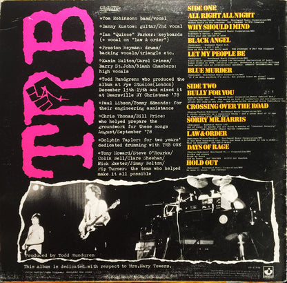 Tom Robinson Band : TRB Two (LP, Album)