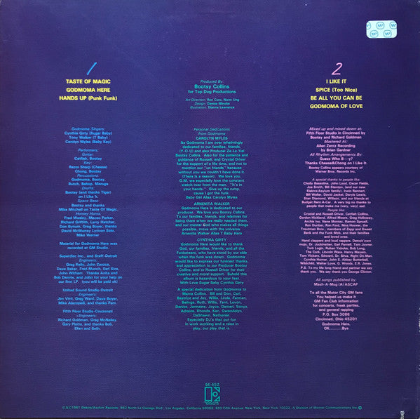 Godmoma : Here (LP, Album, AR)