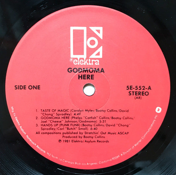 Godmoma : Here (LP, Album, AR)