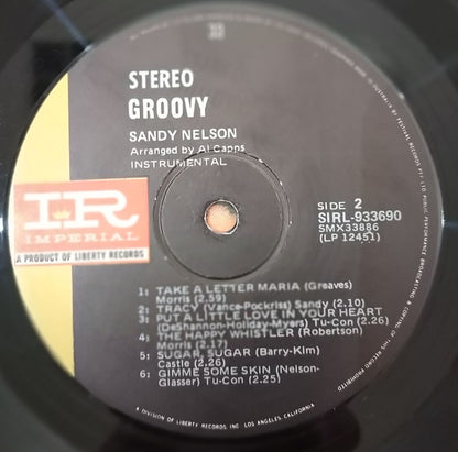 Sandy Nelson : Groovy (LP, Album)