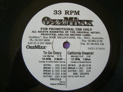 Various : OzzMixx 4 (12", Promo)