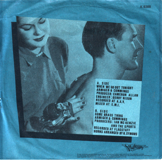 The Sports : When We Go Out Tonight (7", Ltd)