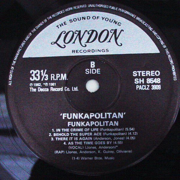 Funkapolitan : Funkapolitan (LP, Album)