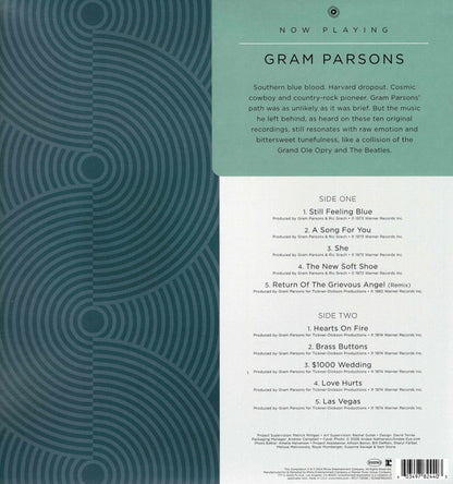 Gram Parsons : Now Playing (LP, Comp, Blu)