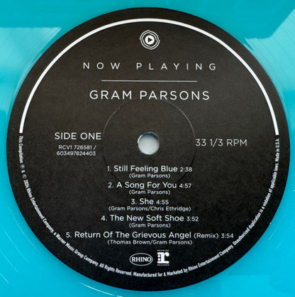 Gram Parsons : Now Playing (LP, Comp, Blu)