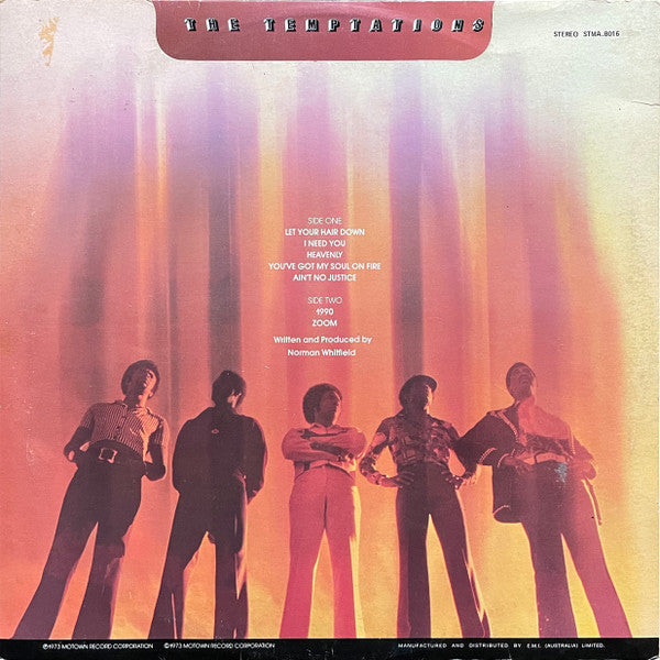 The Temptations : 1990 (LP, Album)