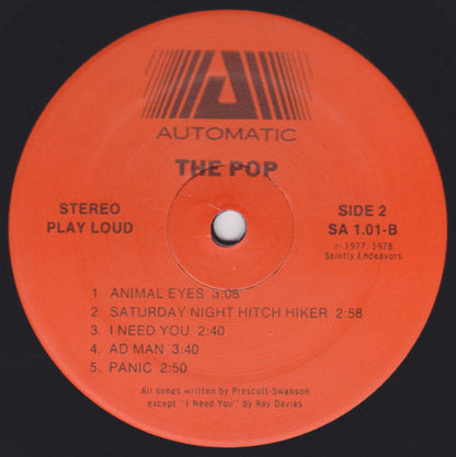 The Pop : The Pop (LP, Album)