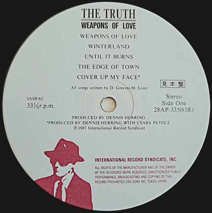 The Truth (6) : Weapons Of Love (LP, Album, Promo)