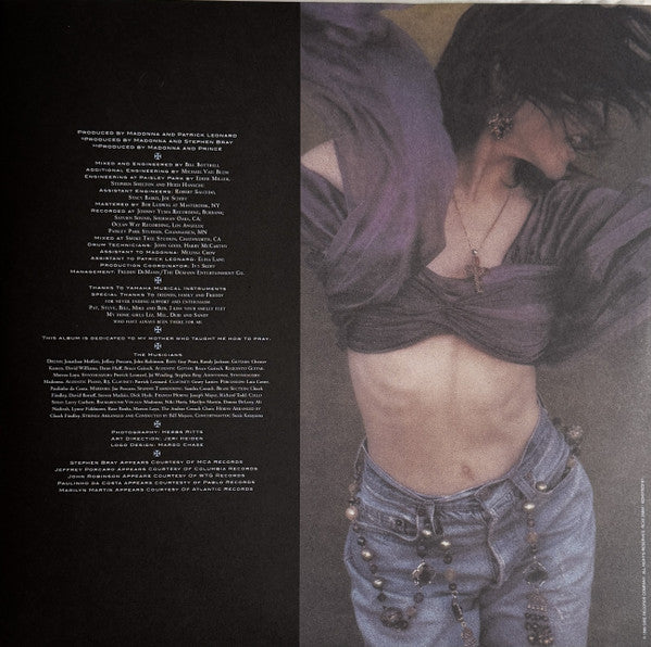 Madonna : Like A Prayer (LP, Album, Ltd, RE, Sil)