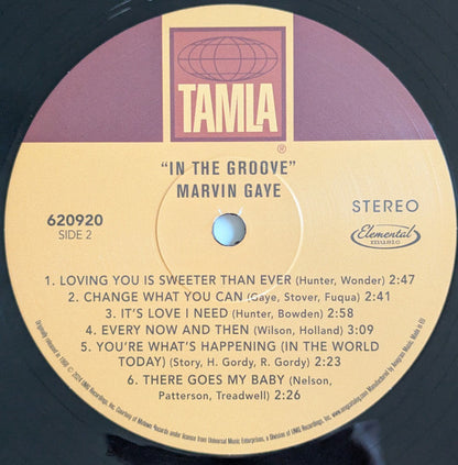 Marvin Gaye : In The Groove (LP, Album, Ltd, RE, 140)